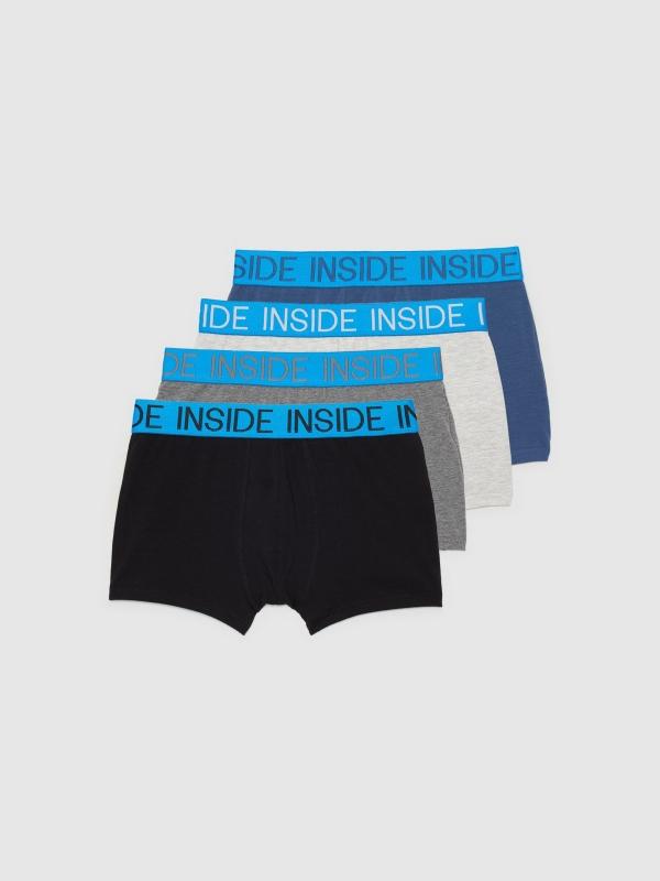In Side Calzoncillo Boxer Pack 4