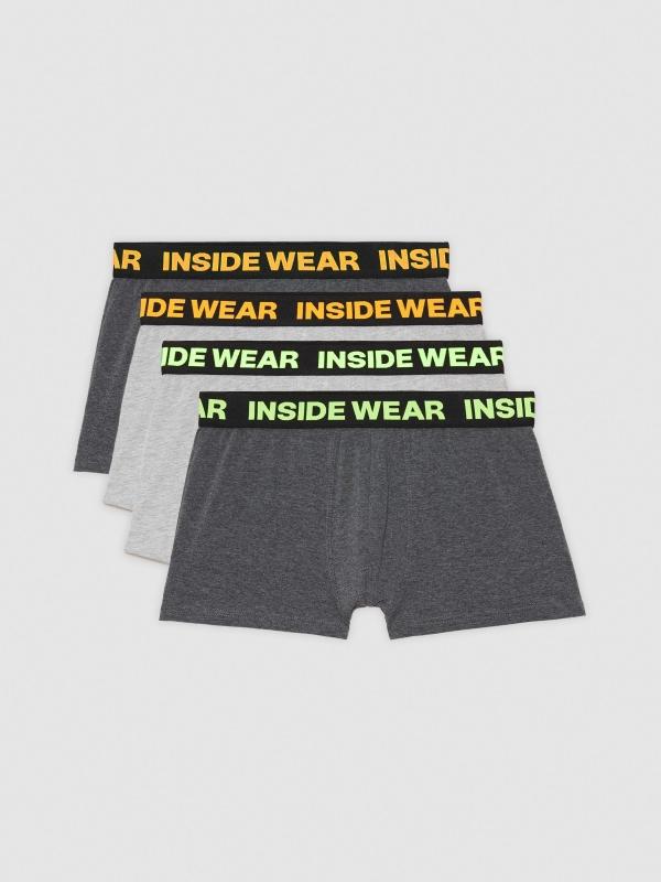 In Side Calzoncillo Boxer Pack 4