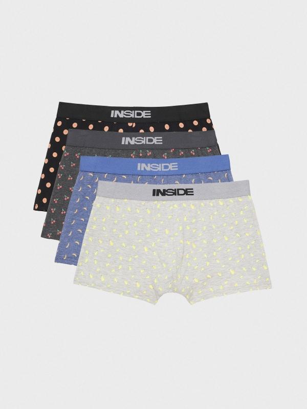 In Side Calzoncillos Boxer Estampados 4 Unid