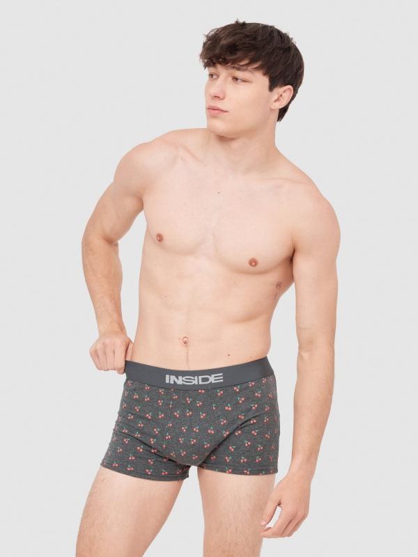 In side Calzoncillos boxer estampados 4 unid
