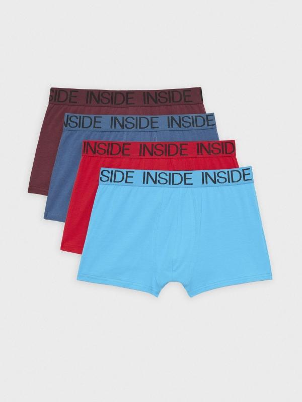 In Side Calzoncillos Boxer Pack 4