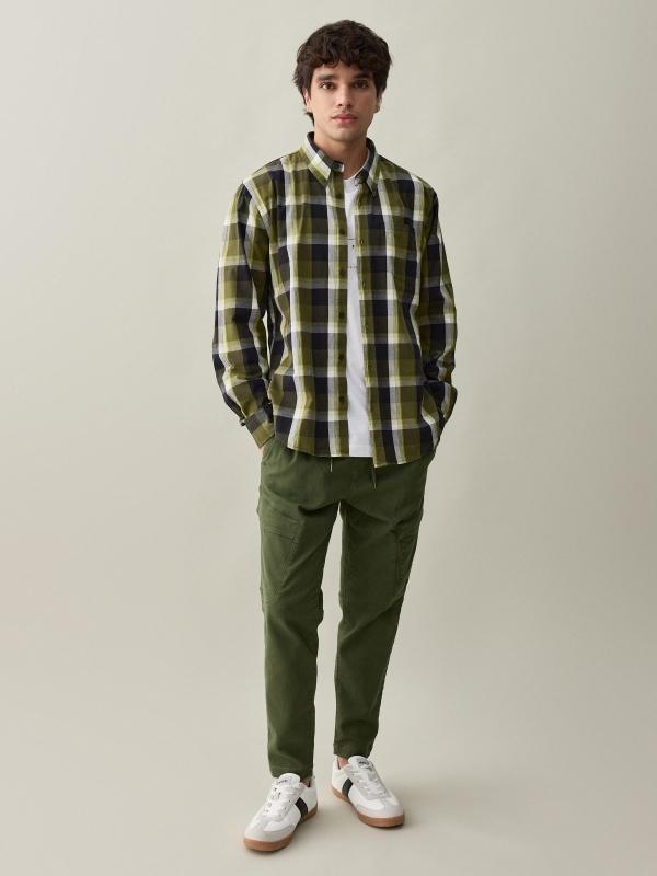 In Side Camisa Cuadros