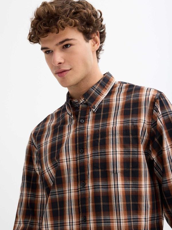 In Side Camisa Cuadros