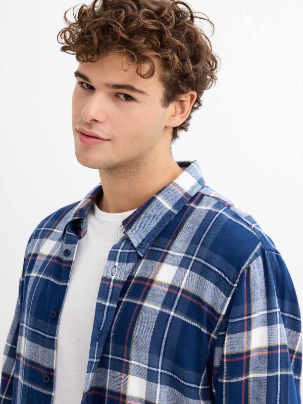 In Side Camisa Cuadros Franela