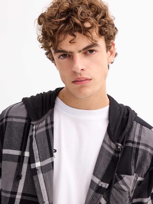 In Side Camisa De Felpa Con Capucha