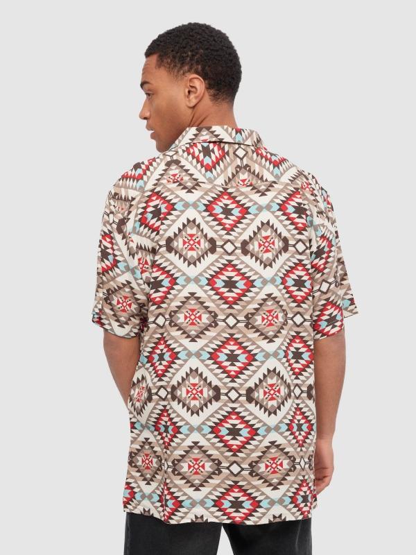 In Side Camisa étnica Allover