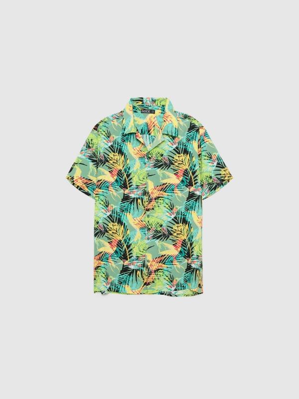 In Side Camisa Tropical