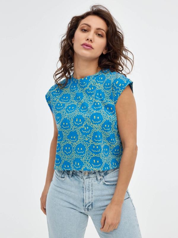 In side Camiseta all over print