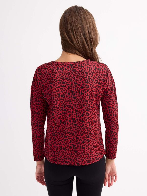 In Side Camiseta Animal Print Leopardo