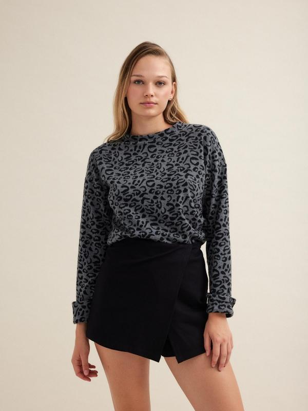 In side Camiseta animal print