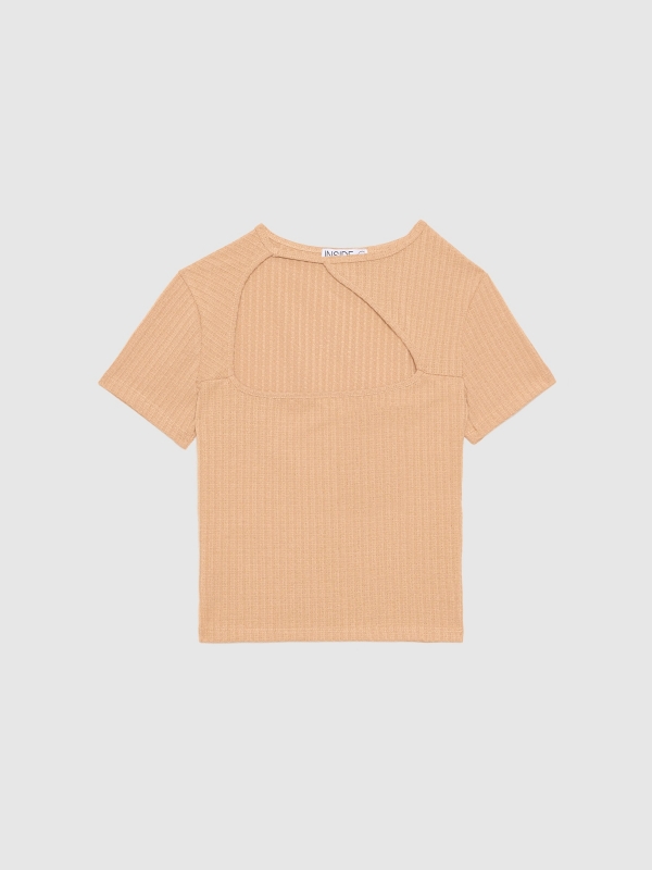 In Side Camiseta Asimétrica Cut Out