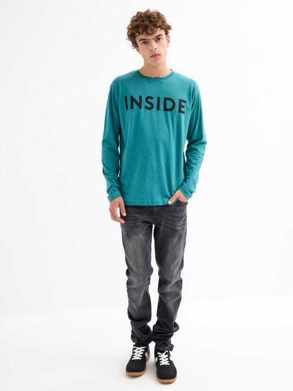 In Side Camiseta Básica Con Logo