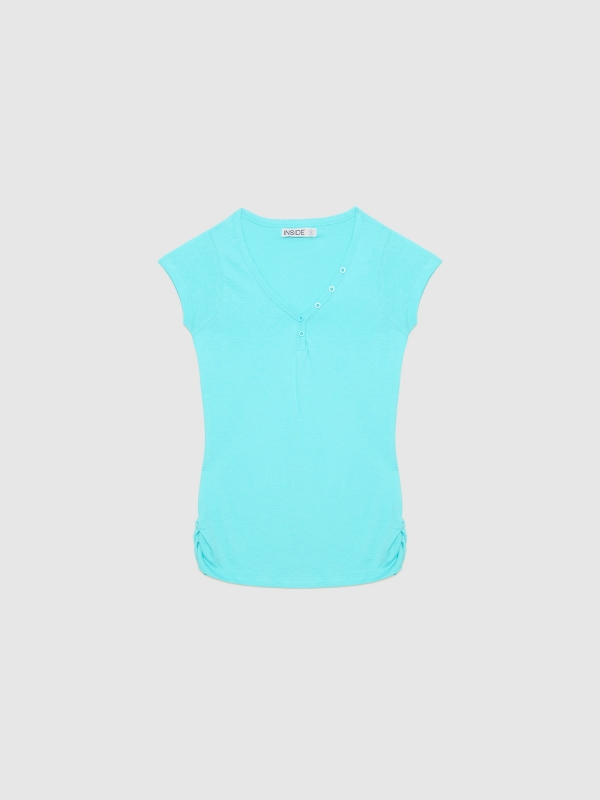 In Side Camiseta Básica Cuello Pico