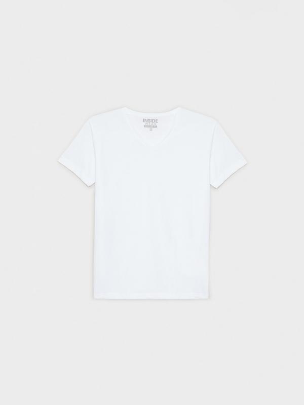 In side Camiseta básica cuello pico