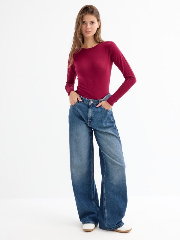 In Side Camiseta Básica Lisa