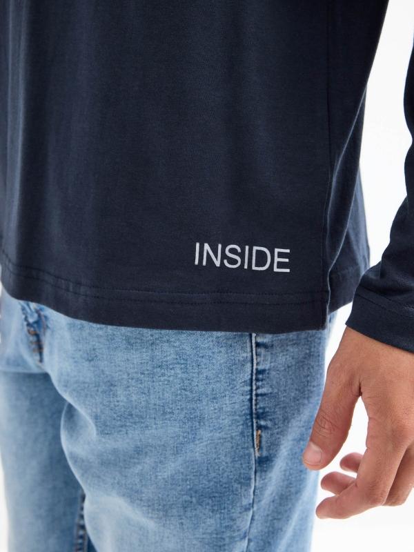 In Side Camiseta Básica Manga Larga