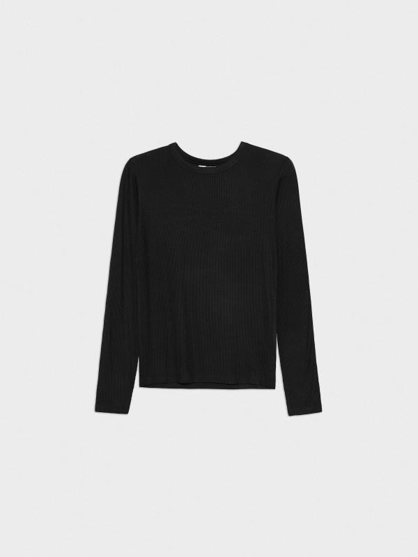 In Side Camiseta Básica Negra