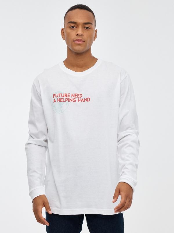 In side Camiseta Be Nice Plz