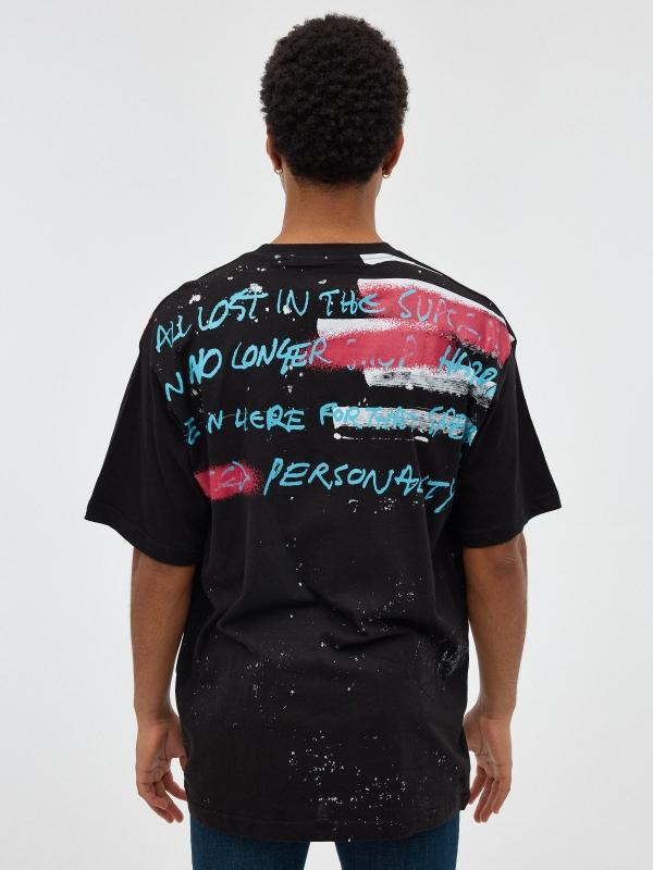 In Side Camiseta Blanca De Graffiti