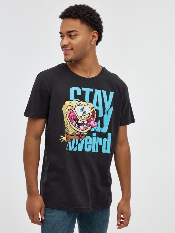 In side Camiseta Bob Esponja