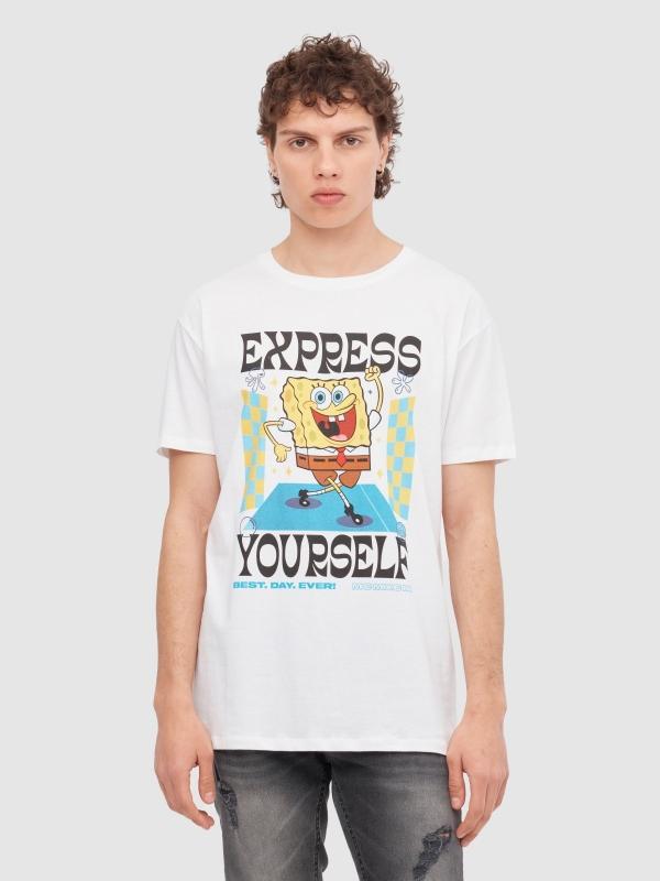 In side Camiseta Bob Esponja