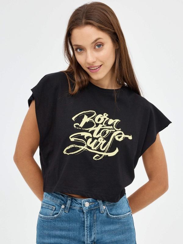 In side Camiseta Born To Surf