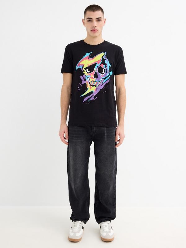 In Side Camiseta Calavera Diluida