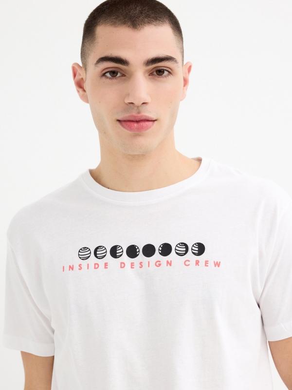 In Side Camiseta Calavera Espalda