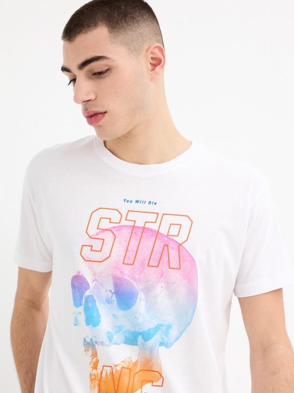 In Side Camiseta Calavera Multicolor