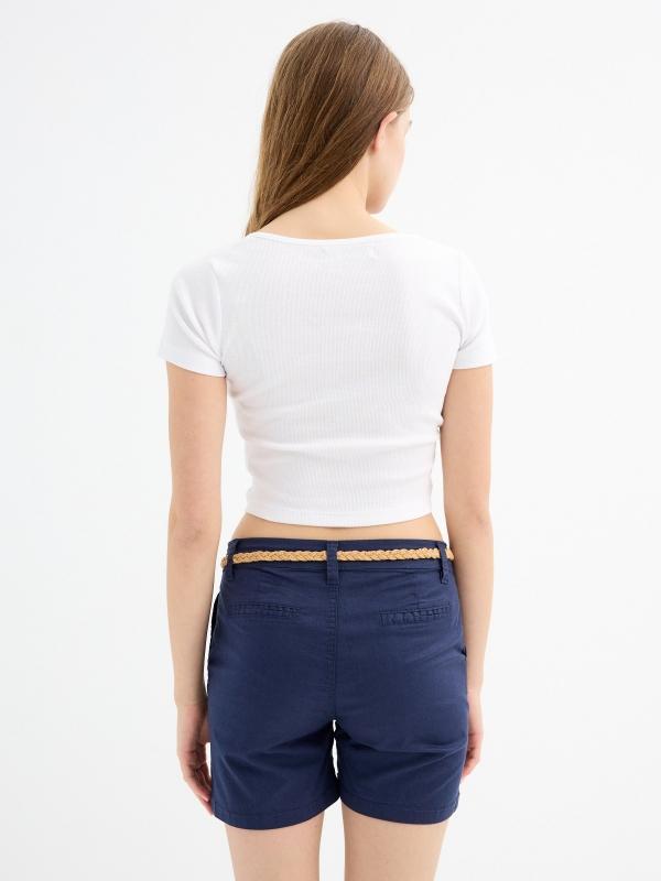 In Side Camiseta Canalé Cruzada