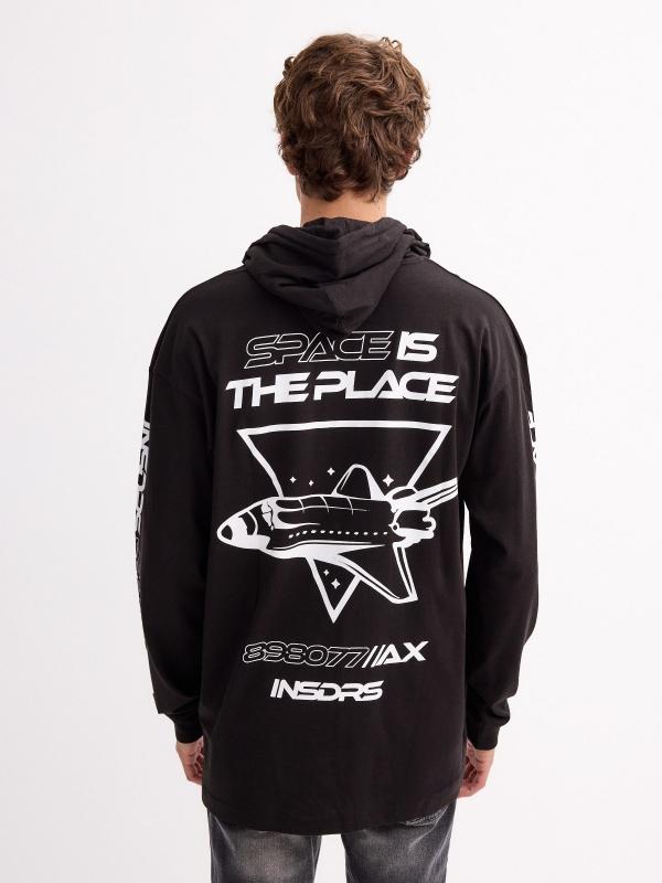In Side Camiseta Capucha Print Espacial