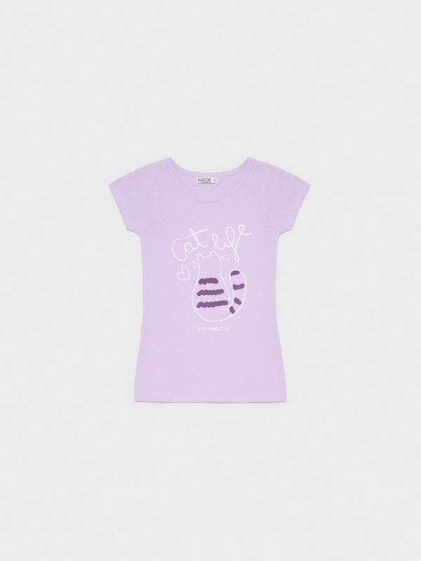 In side Camiseta Cat life