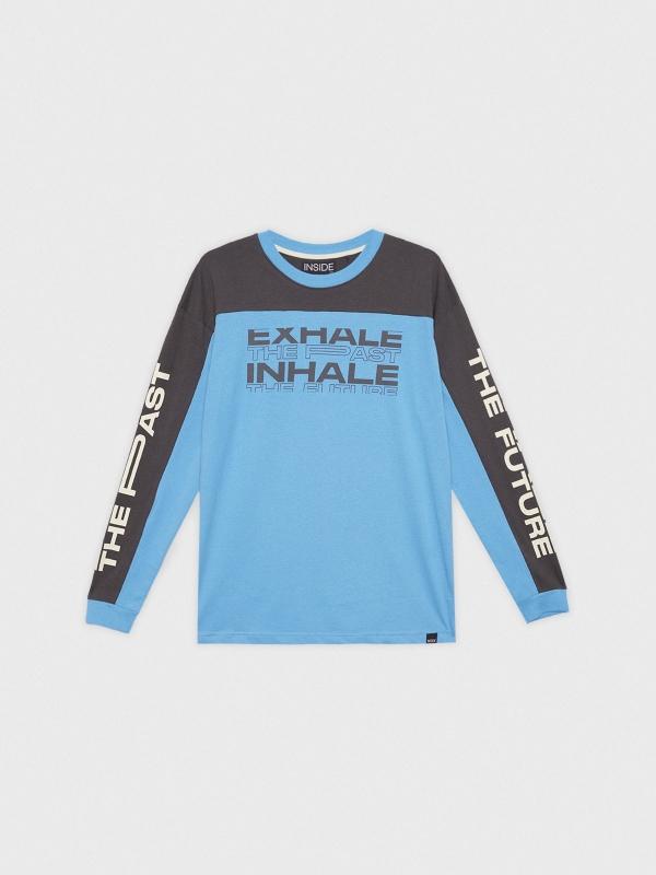 In Side Camiseta Color Block Exhale