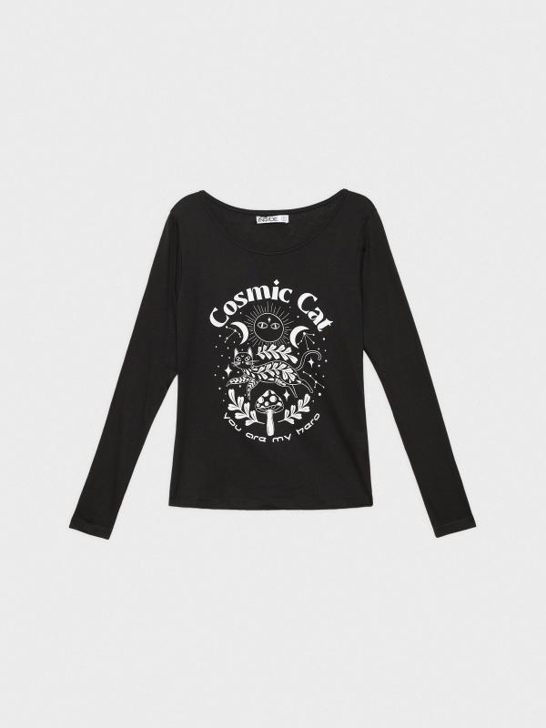 In Side Camiseta Comic Cat