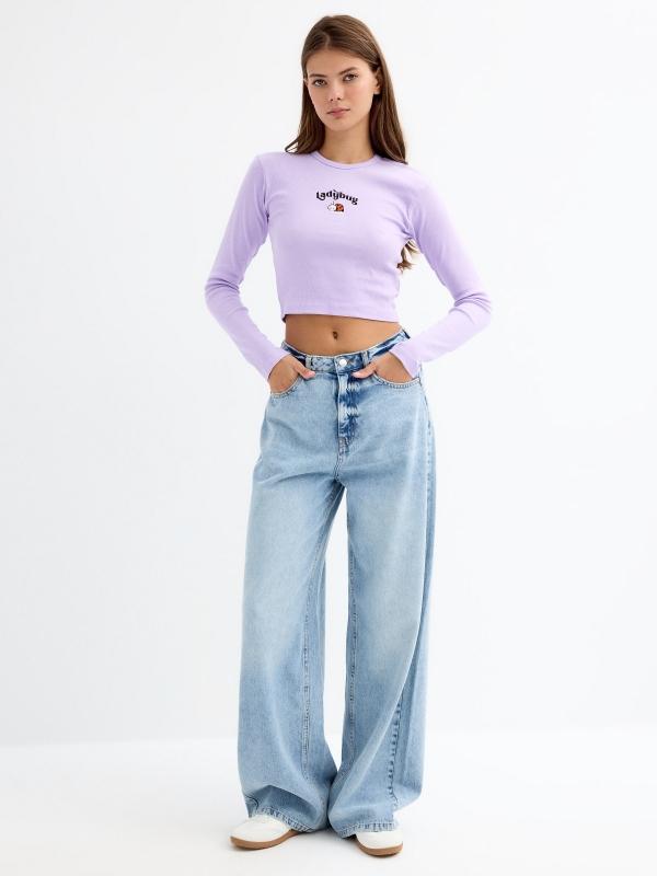 In Side Camiseta Con Bordado