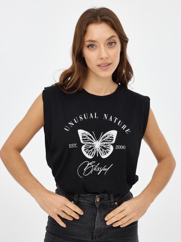 In Side Camiseta Con Estampado