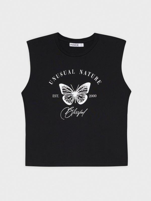 In Side Camiseta Con Estampado