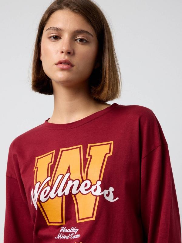 In Side Camiseta Con Estampado