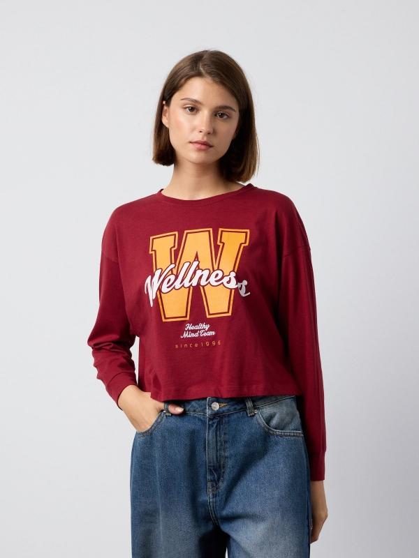 In Side Camiseta Con Estampado