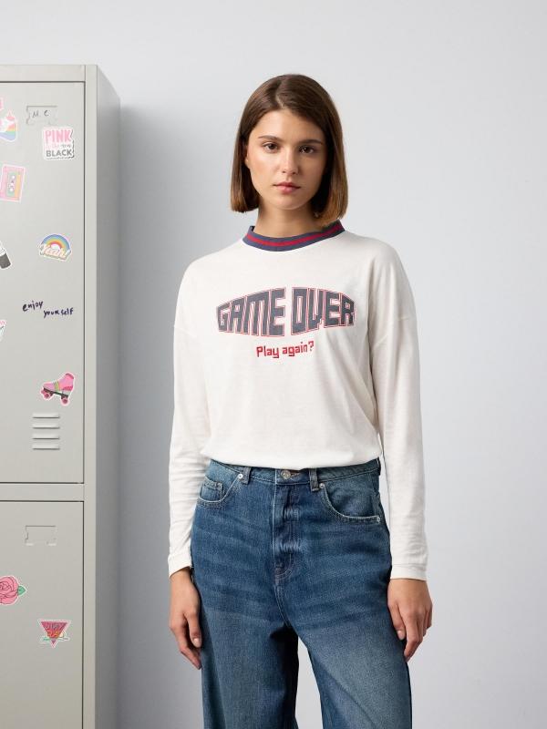 In side Camiseta con estampado