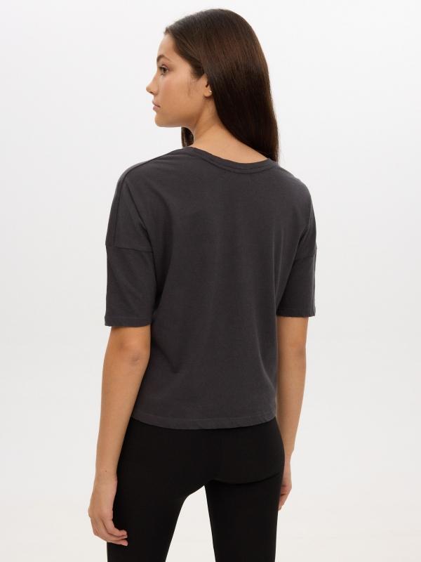 In Side Camiseta Con Estampado