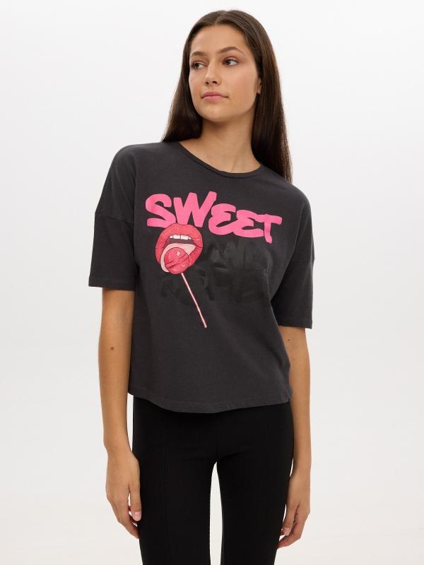 In side Camiseta con estampado