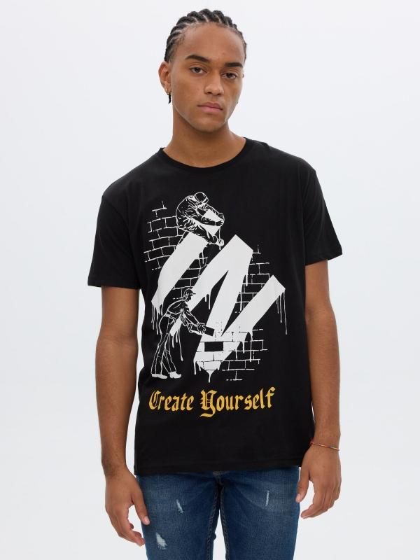 In side Camiseta Create Yourself