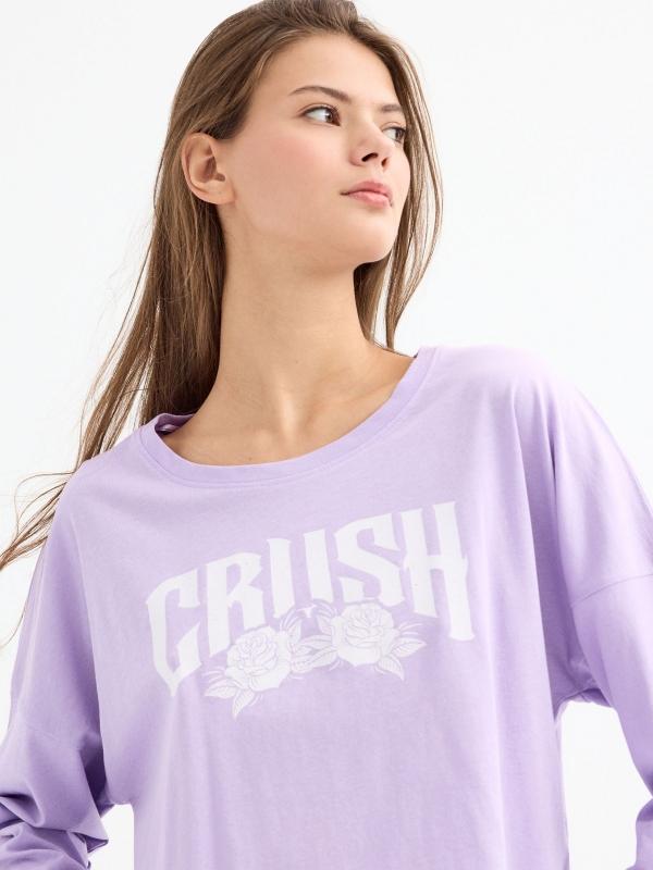 In Side Camiseta Crop Crush