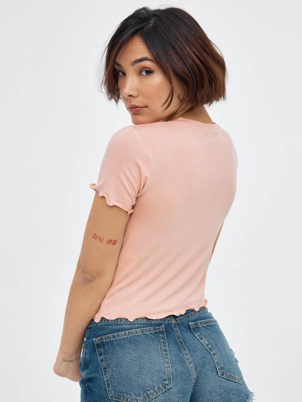 In Side Camiseta Crop Curly Sol