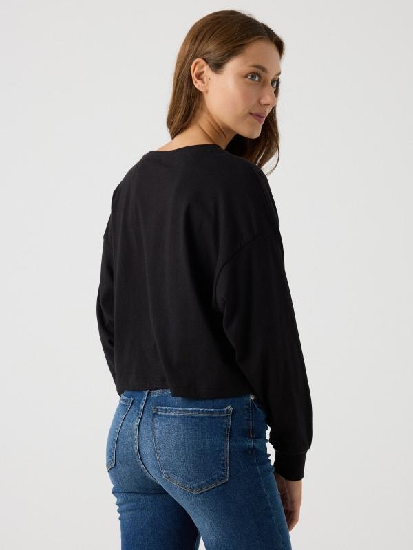 In Side Camiseta Crop Dragon Ball