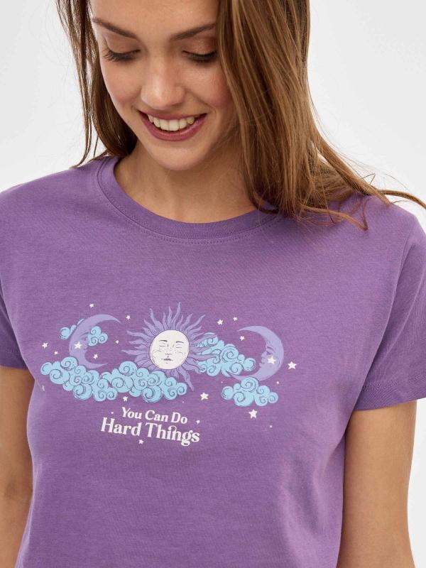 In Side Camiseta Crop Hard Things