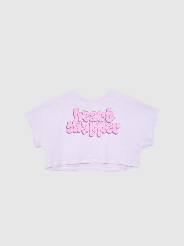 In Side Camiseta Crop Heart Shapper