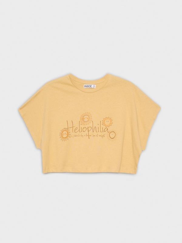 In Side Camiseta Crop Heliophilia