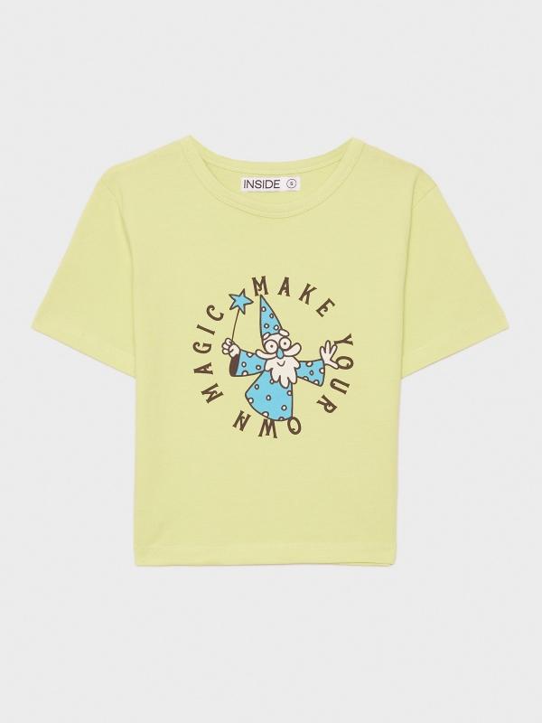 In Side Camiseta Crop Magic